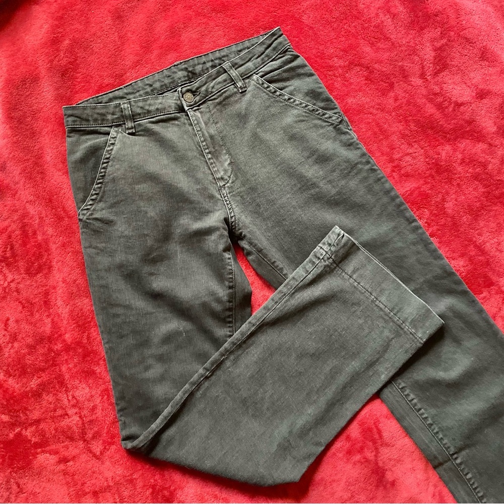 6397 Black Denim Jeans - wide leg - made in Italy - Size 27